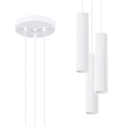 Lampa wisząca KARBON 3P biały SL.1538 SOLLUX LIGHTING