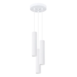 Lampa wisząca KARBON 3P biały SL.1538 SOLLUX LIGHTING