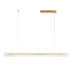 Lampa wisząca LONGIN-120 LED złoty 120 cm ST-10538P-L120 Step into design