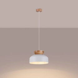 Lampa wisząca MARION biała SL.1350 SOLLUX LIGHTING