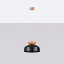 Lampa wisząca MARION czarna SL.1351 SOLLUX LIGHTING