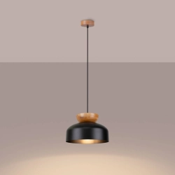 Lampa wisząca MARION czarna SL.1351 SOLLUX LIGHTING