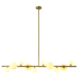 Lampa wisząca MILKY DROP złota 120 cm MP0097-10 Step into design