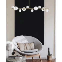 Lampa wisząca MILKY DROP złota 120 cm MP0097-10 Step into design