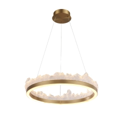 Lampa wisząca MONTANA LED złota 60 cm ST-6490P/1 Step into design