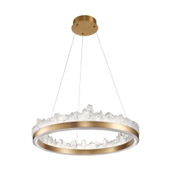Lampa wisząca MONTANA LED złota 60 cm ST-6490P/1 Step into design