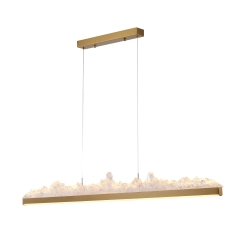 Lampa wisząca MONTANA LONG LED złota 125 cm ST-6490P/L Step into design