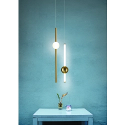 Lampa wisząca O-LINE 63 - LED, 63 cm, złoty połysk ST-1689S mirror gold Step into Design