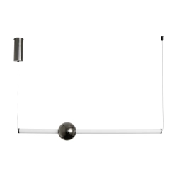 Lampa wisząca O-LINE LED 93 cm czarna ST-1688L-BK Step into design