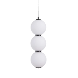 Lampa wisząca PERLA LED czarna 12 cm ST-CP231222-3L black Step into Design