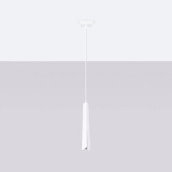 Lampa wisząca PRYSM 1 biała SL.1397 SOLLUX LIGHTING