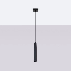 Lampa wisząca PRYSM 1 czarna SL.1400 SOLLUX LIGHTING