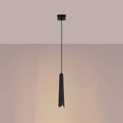 Lampa wisząca PRYSM 1 czarna SL.1400 SOLLUX LIGHTING