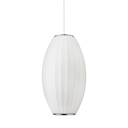 Lampa wisząca SILK BARREL biała 50 cm ST-2335-20 Step into design