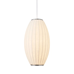 Lampa wisząca SILK BARREL biała 50 cm ST-2335-20 Step into design
