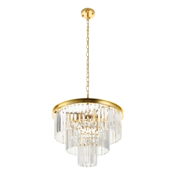 Lampa wisząca SPLENDORE złota 50 cm DN915-50A Step into Design