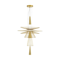 Lampa wisząca SUSSO L złota 60 cm ST-8713P-L Step into Design