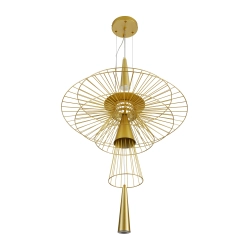 Lampa wisząca SUSSO L złota 60 cm ST-8713P-L Step into Design