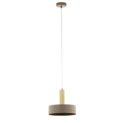 Lampa wisząca VITRUM GOLD koło ciepły beż/złoty szczotkowany 41717 Sigma - zdjęcie produktu