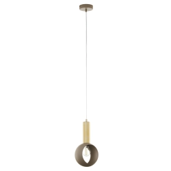 Lampa wisząca VITRUM GOLD oczko ciepły beż/złoty szczotkowany 41718 Sigma - zdjęcie produktu