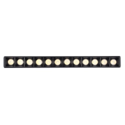 Lampa z diodami do szyn magnetycznych 12W 4000K DDCX-GS12-220 czarna 478DL DOMENO LIGHTING - zdjęcie dodatkowe 1