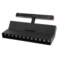 Lampa z diodami do szyn magnetycznych łamana 12W 4000K DDCX-GDZD12 484DL DOMENO LIGHTING - zdjęcie dodatkowe 1