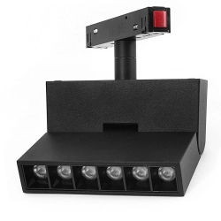 Lampa z diodami do szyn magnetycznych łamana 6W 3000K DDCX-GDZD6 481DL DOMENO LIGHTING - zdjęcie produktu