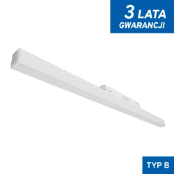 Linia Led do szyn magnetycznych biała 20W 4000K DDCX-FG600 - TYP B 1135DL DOMENO LIGHTING - zdjęcie produktu