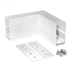 Narożnik Do Szyn Magnetycznych Natynkowych LL-20B ZJ 90 Biały 832DL DOMENO LIGHTING - zdjęcie produktu