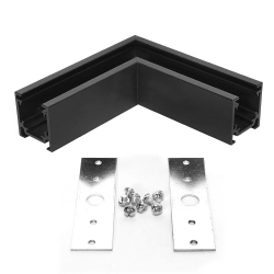 Narożnik Mini Magnetic LL-16ZJ 90°B czarny 1182DL DOMENO LIGHTING - zdjęcie dodatkowe 1