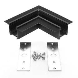 Narożnik Mini Magnetic LL-16ZJ 90°C czarny 1181DL DOMENO LIGHTING - zdjęcie dodatkowe 1