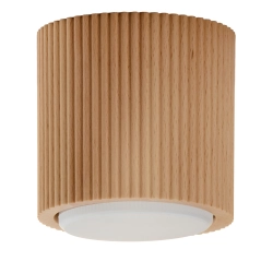 Plafon/Spot TUBO WOOD M buk 41671 drewno naturalne Sigma
