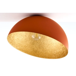 Plafon kopuła ceglany złoty Sigma Lighting SFERA 50 41518 Sigma - zdjęcie produktu