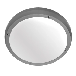 Plafon ścienny PIR P3001-E27-S 2xE27 antracyt z czujnikiem ruchu i zmierzchu Zewnętrzny TONDO 1365DL DOMENO LIGHTING - zdjęcie dodatkowe 1