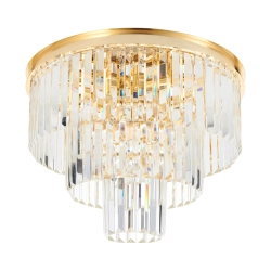 Plafon sufitowy SPLENDORE złoty 50 cm DN915-50 Step into Design