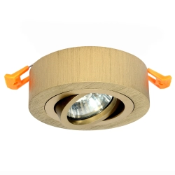 PÓŁTUBA OPRAWA HALOGENOWA złota GU10 572DL DOMENO LIGHTING - zdjęcie dodatkowe 1