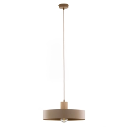 RIF WOOD 1 L ciepły beż 41870 lampa wisząca drewno naturalne jasne Sigma - zdjęcie produktu