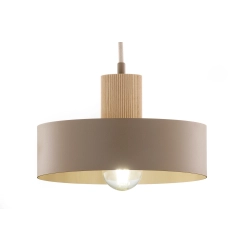 RIF WOOD 1 M ciepły beż 41869 lampa wisząca drewno naturalne jasne Sigma