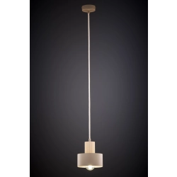 RIF WOOD 1 S ciepły beż 41868 lampa wisząca drewno naturalne jasne Sigma