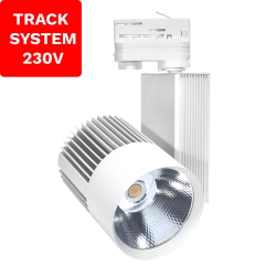 Reflektor Szynowy Track System DD-03 30W 4000K Biały 3 fazowy 230V 1586DL DOMENO LIGHTING - zdjęcie produktu