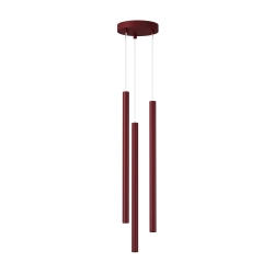 Lampa wisząca SOPEL 3 koło 41831 bordowy RAL 3005 Sigma - zdjęcie produktu