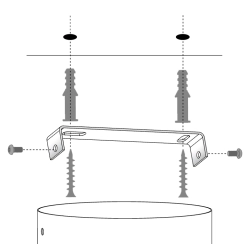 Lampa wisząca SOPEL 3 koło 41831 bordowy RAL 3005 Sigma