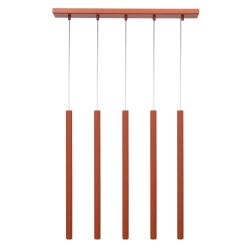 Lampa wisząca SOPEL 5 ceglany 41455 Sigma - zdjęcie produktu