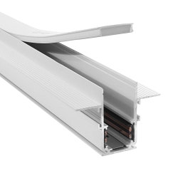 Szyna magnetyczna podtynkowa Biała LL-20A 100cm 831DL DOMENO LIGHTING - zdjęcie dodatkowe 1