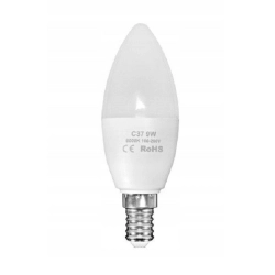 Żarówka E14 230V 9W świeczka biała neutralna - zdjęcie produktu