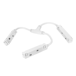 Złącze Potrójne "T" Elektryczne do Szyny Magnetycznej LL-BX Białe 1235DL DOMENO LIGHTING - zdjęcie produktu