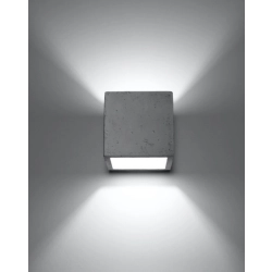kinkiecik.pl Kinkiet QUAD beton SL.0487 SOLLUX LIGHTING