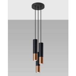 kinkiecik.pl Lampa wisząca LOOPEZ 3P SL.0949 SOLLUX LIGHTING
