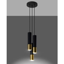 kinkiecik.pl Lampa wisząca LOOPEZ 3P SL.0955 SOLLUX LIGHTING