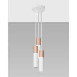 kinkiecik.pl Lampa wisząca PABLO 3P SL.1013 SOLLUX LIGHTING
